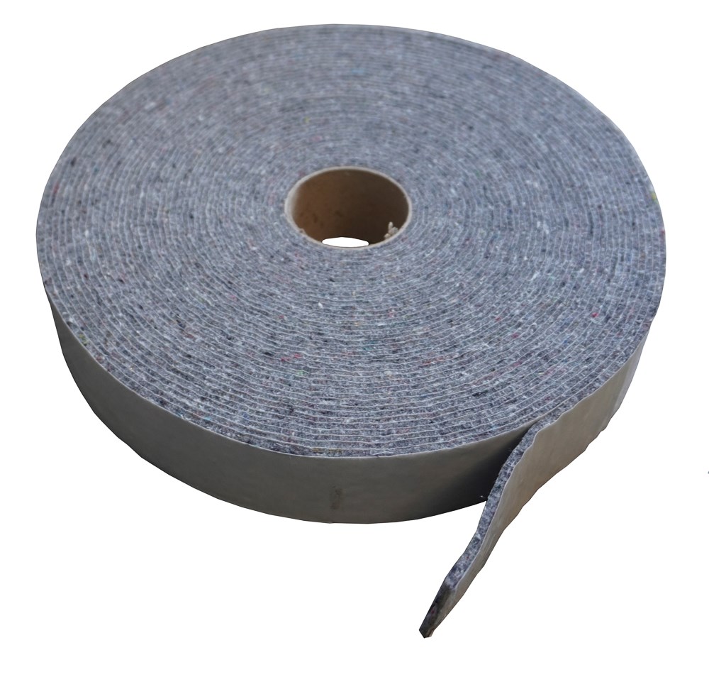 ASTORfilz meliert, Filzstreifen beidseitig selbstklebend 3x43 mm, Rolle 20 m